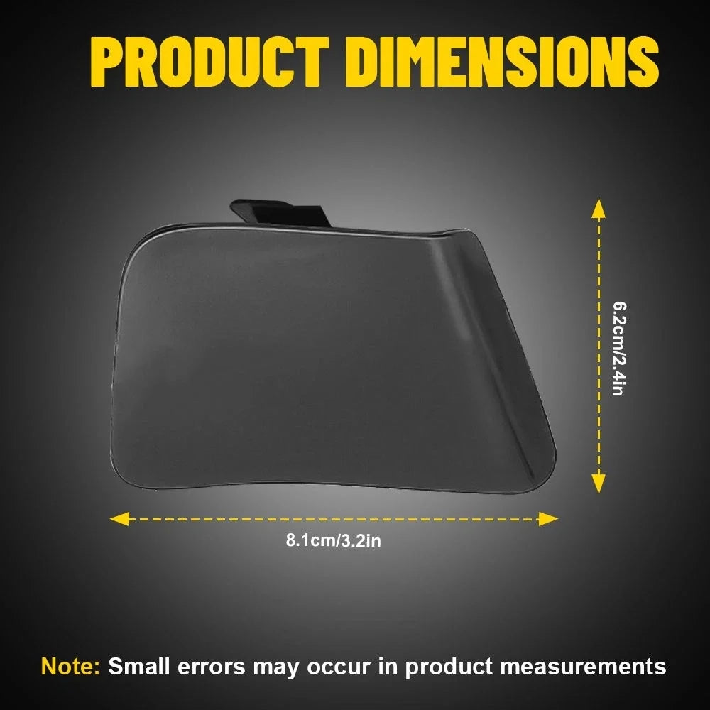 OEM Black Front Tow Eye Hook Cover for Lexus GS350 GS450h (2013–2015)