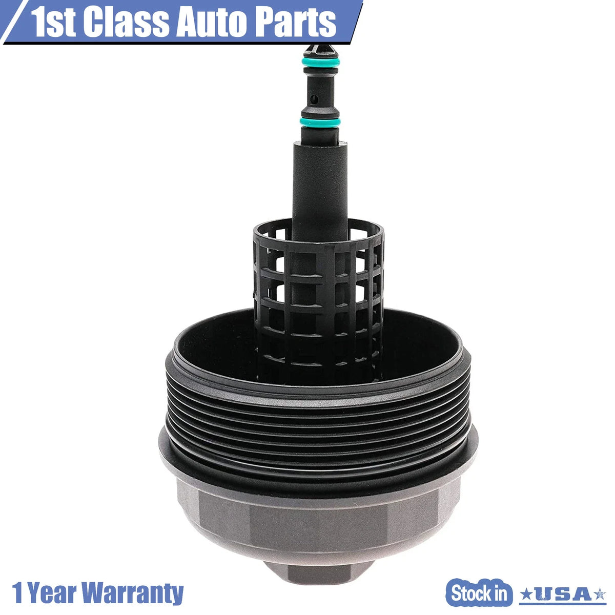 Engine Oil Filter Housing Cover for BMW E36 E39 E46 E53 E85 (1996–2006)