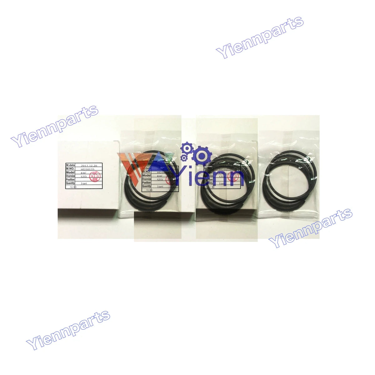 Piston Kit Ring Set for Mitsubishi ISEKI TU155F