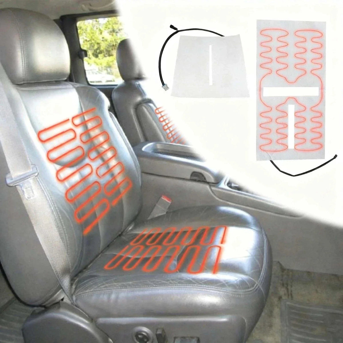 Seat Heater Element Pad LH/RH for 2003-2006 Chevy GMC Pickup