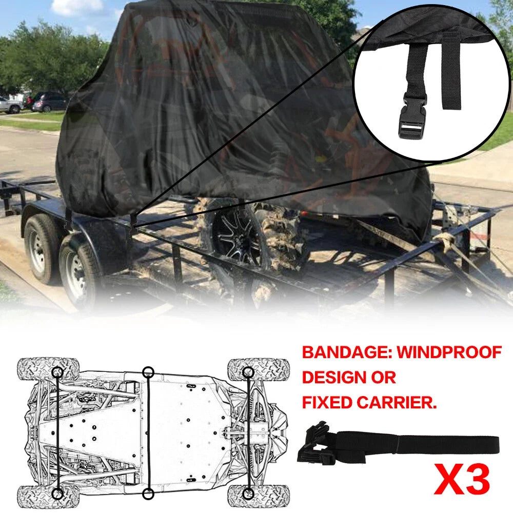 Heavy Duty UTV Cover for Can-Am Defender Max XT CAB (2016–2023)