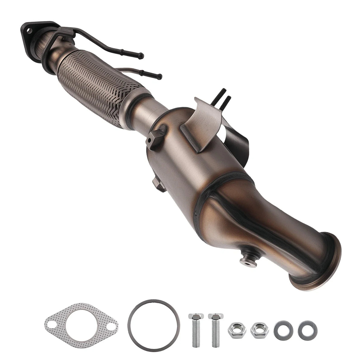 Front Catalytic Converter with Flex Pipe for Ford Escape (2013–2016)