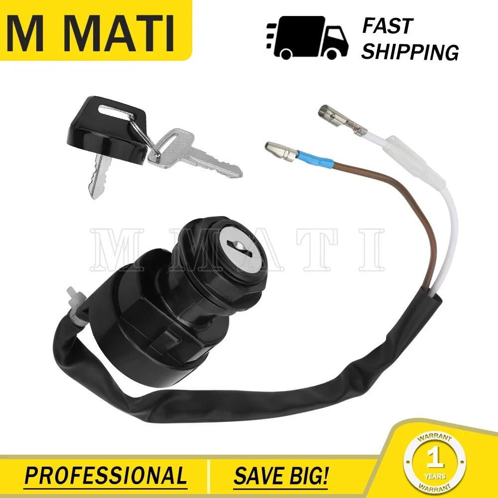 Ignition Key Switch & Stop Switch for Yamaha YFS200 Blaster 1988-2001