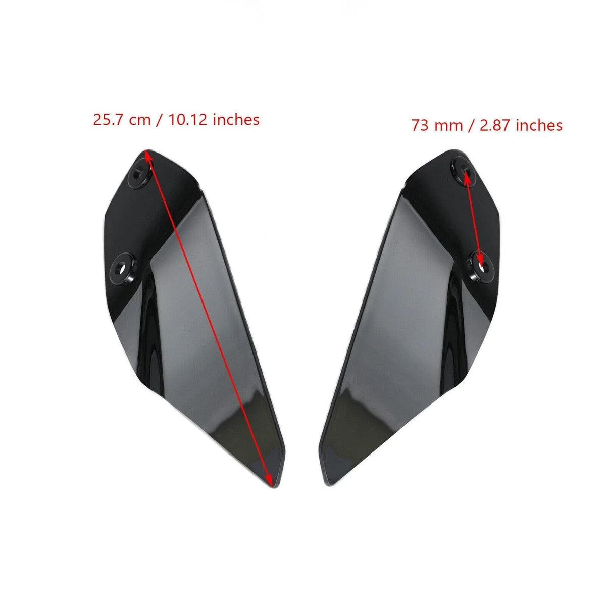 Windshield Plate Side Panels for BMW R1200GS ADV (2014–2020), R1250GS ADV (2019–2021)
