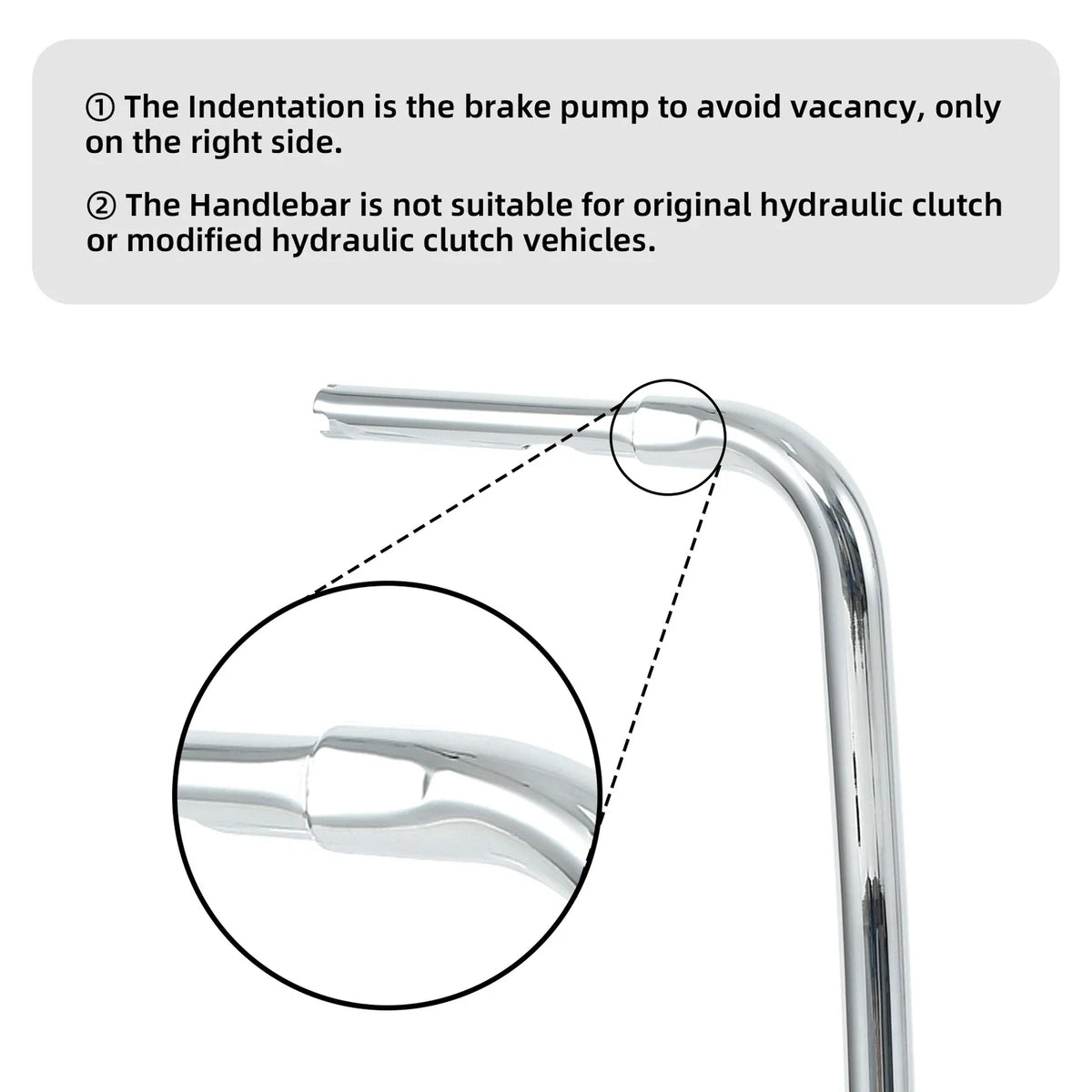 Chrome 18" Rise Ape Hanger Handlebar for Harley Sportster 883 1200 (1986–2023)