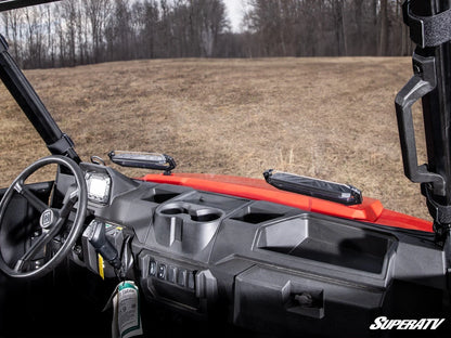 Scratch Resistant Vented Full Windshield for Gravely Atlas JSV (2023+)
