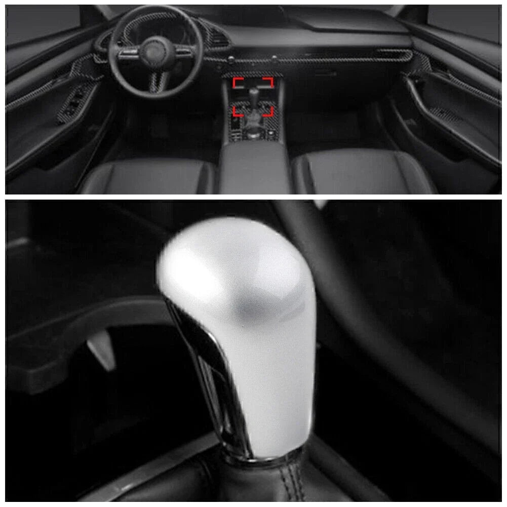 Console Trim for Gear Shift Knob - Silver Mazda 3 Axela (2020-2021)