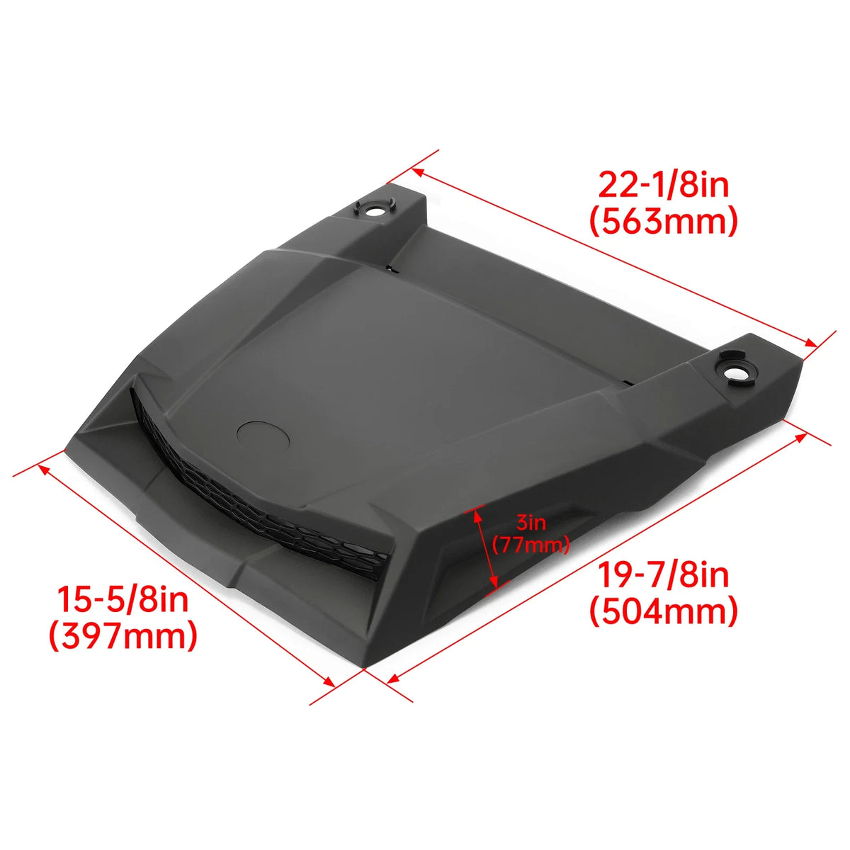 UTV Scooped Hood for Polaris RZR 900 S XC, RZR XP 1000 Turbo, XP 4 1000