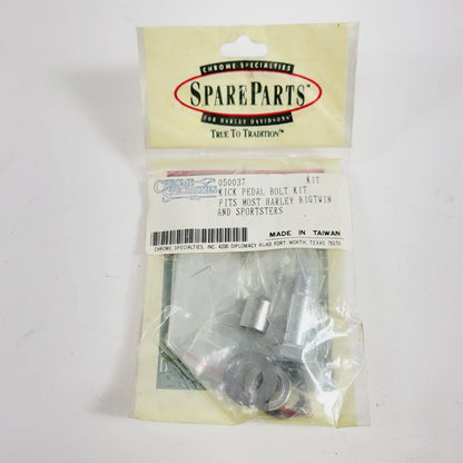 Bolt Kit for Kick Pedal on Harley Davidson Big Twin Sportsters 2000-2023