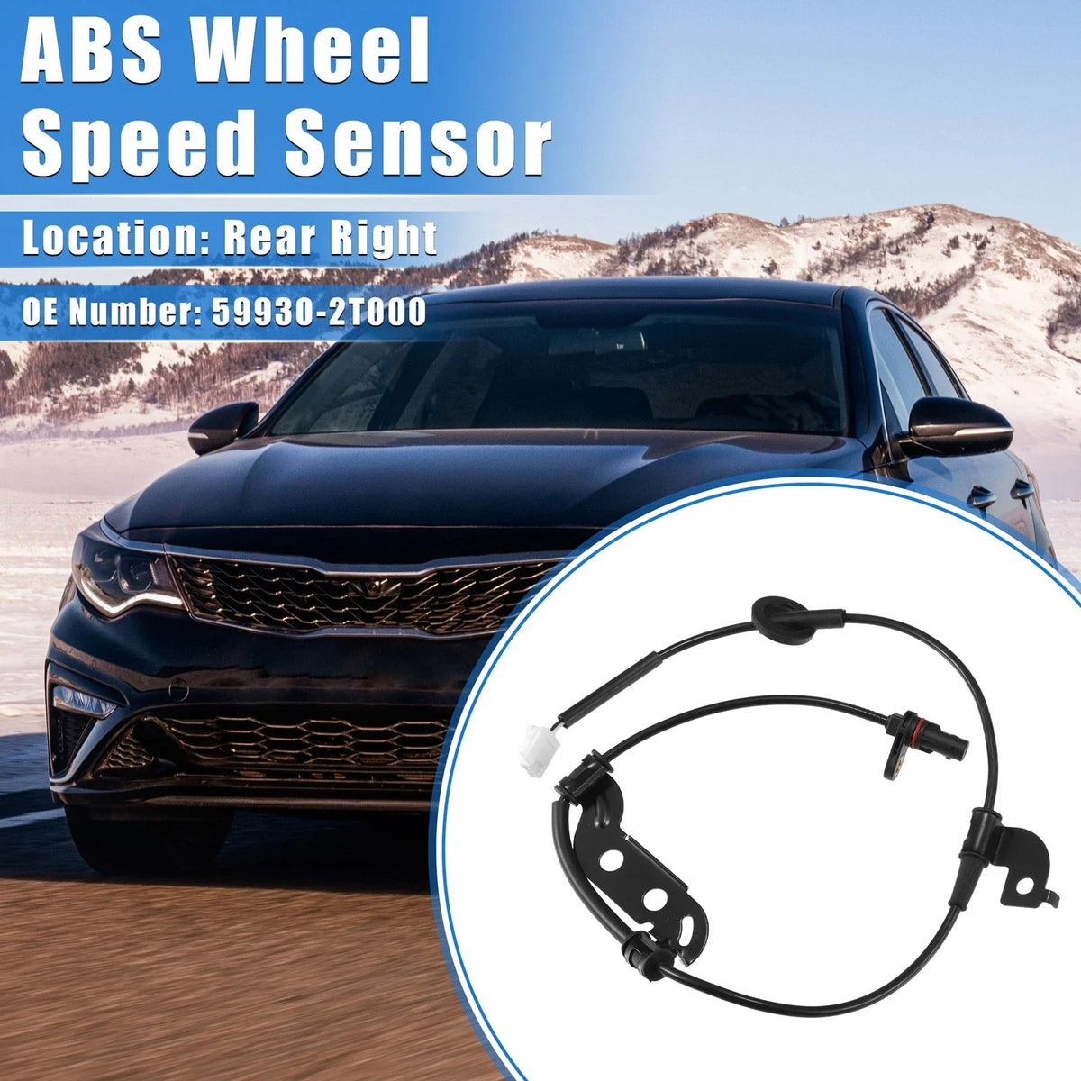 ABS Wheel Speed Sensor for Kia Optima (2011–2015) No. 59930-2T000