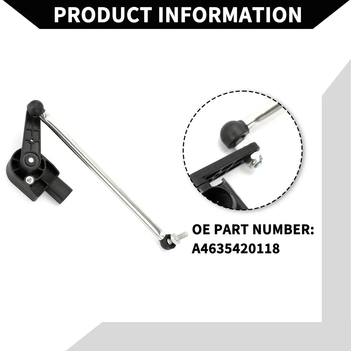 Level Sensor for Suspension Ride Height - Mercedes-Benz W463 2002-2018