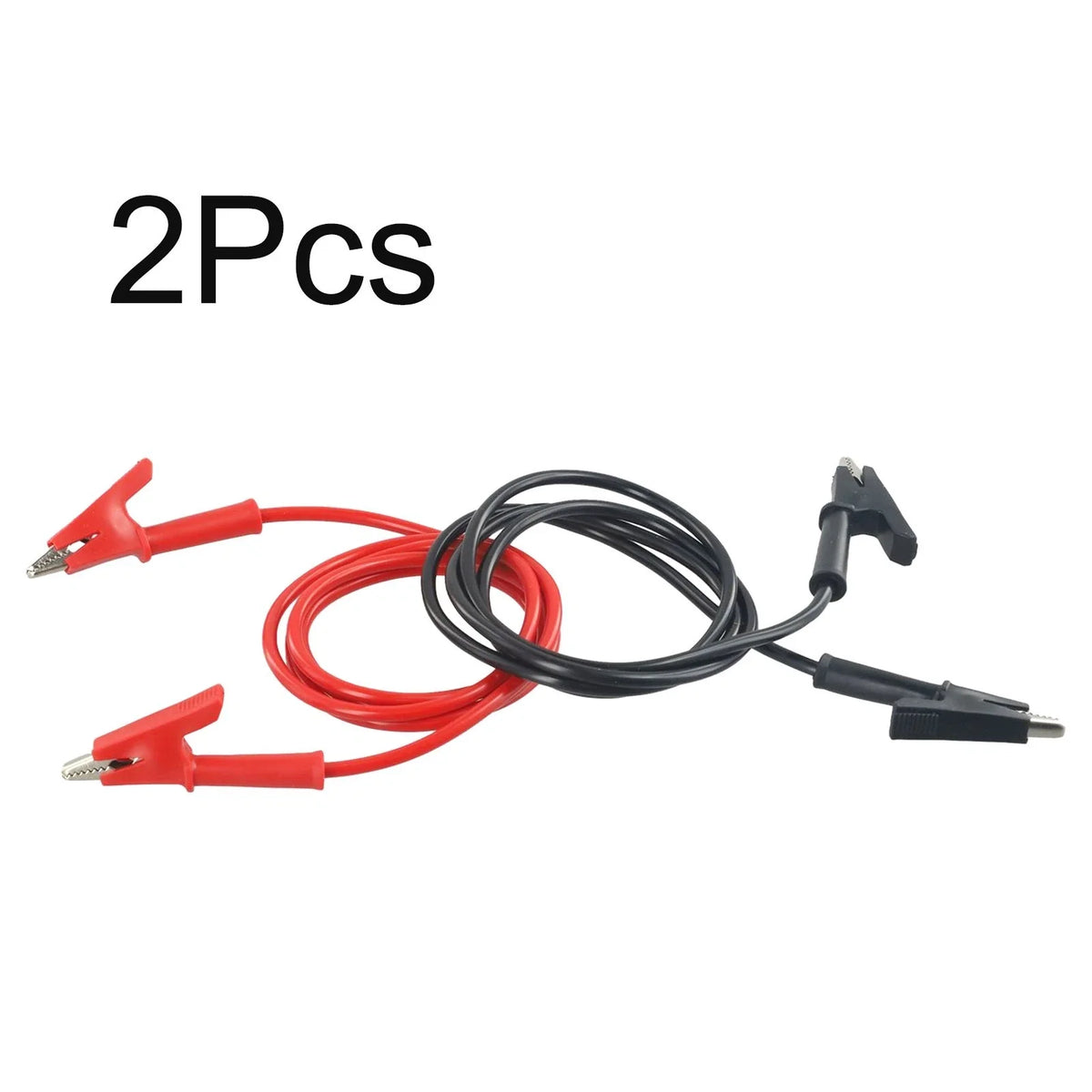 2X 14AWG Test Lead Clips for Electrical Testing