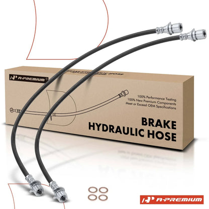 2X Rear Inner Brake Hydraulic Hose for Ford F-650 (2000–2003)