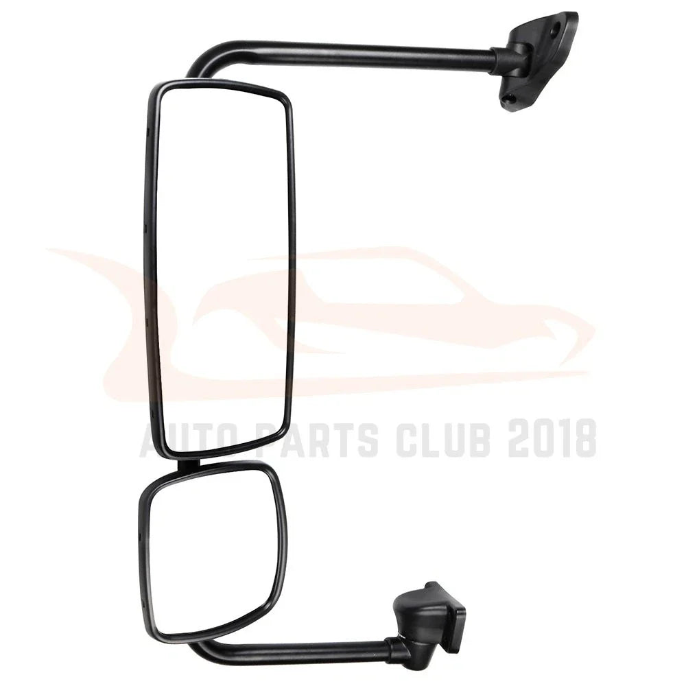 Black Heated Side Mirrors for Freightliner M2 (2003-2015) - Set of 2