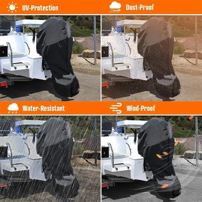 Outboard Engine Cover - Heavy Duty for 100-150HP (Waterproof)