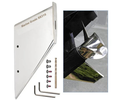 Lower Skeg Protector Guards Repair Kit for Evinrude/Johnson 60-70 HP
