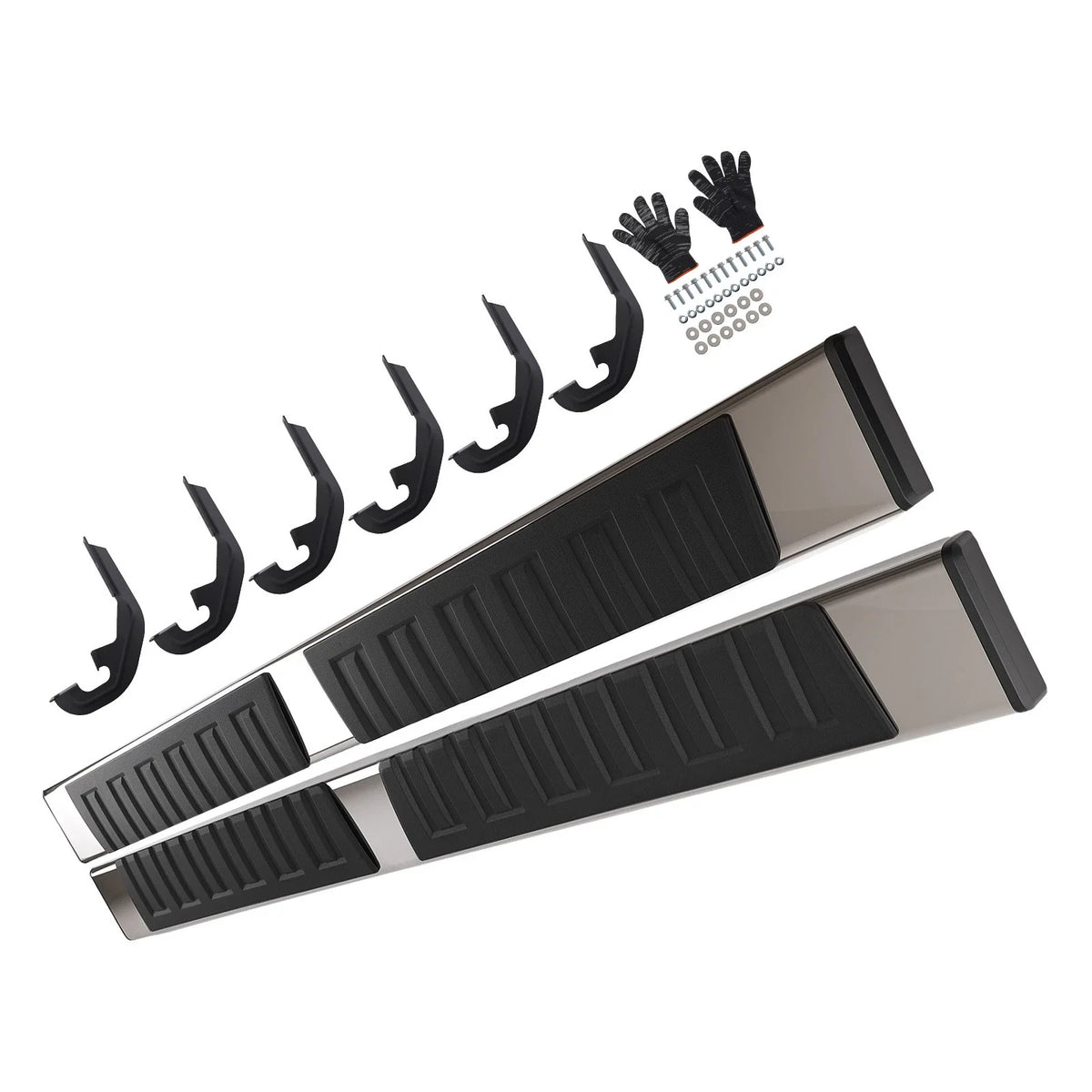 Running Boards Nerf Bars for Chevy Silverado GMC Sierra HD (2019–2026)