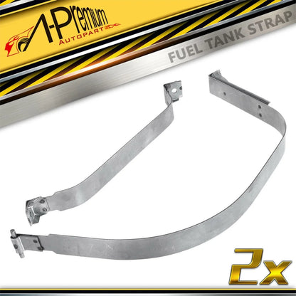 2X Fuel Tank Straps for Nissan Frontier (2015–2019)