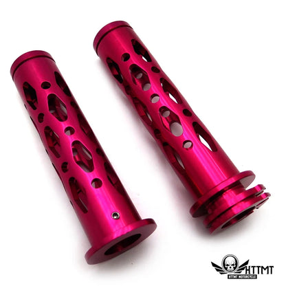7/8" Handle Bar End Grips 22mm for Suzuki Yamaha Harley