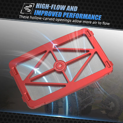 Airbox Lid Cover Cap Red #17217-HP1-900 for Honda TRX450ER 2006-2014
