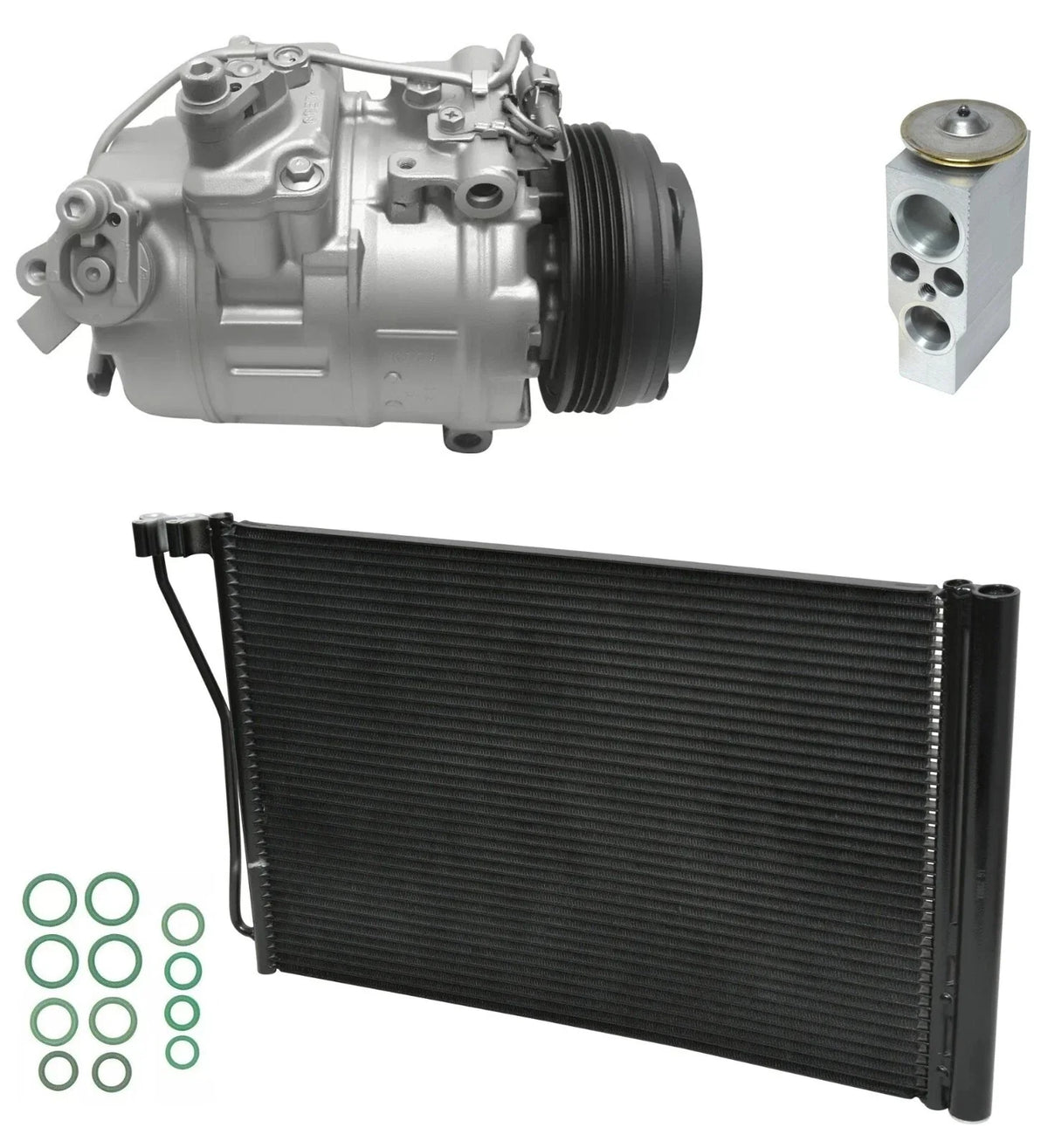 A C Compressor Kit With Condenser for BMW M5 4.4L (2014–2015)