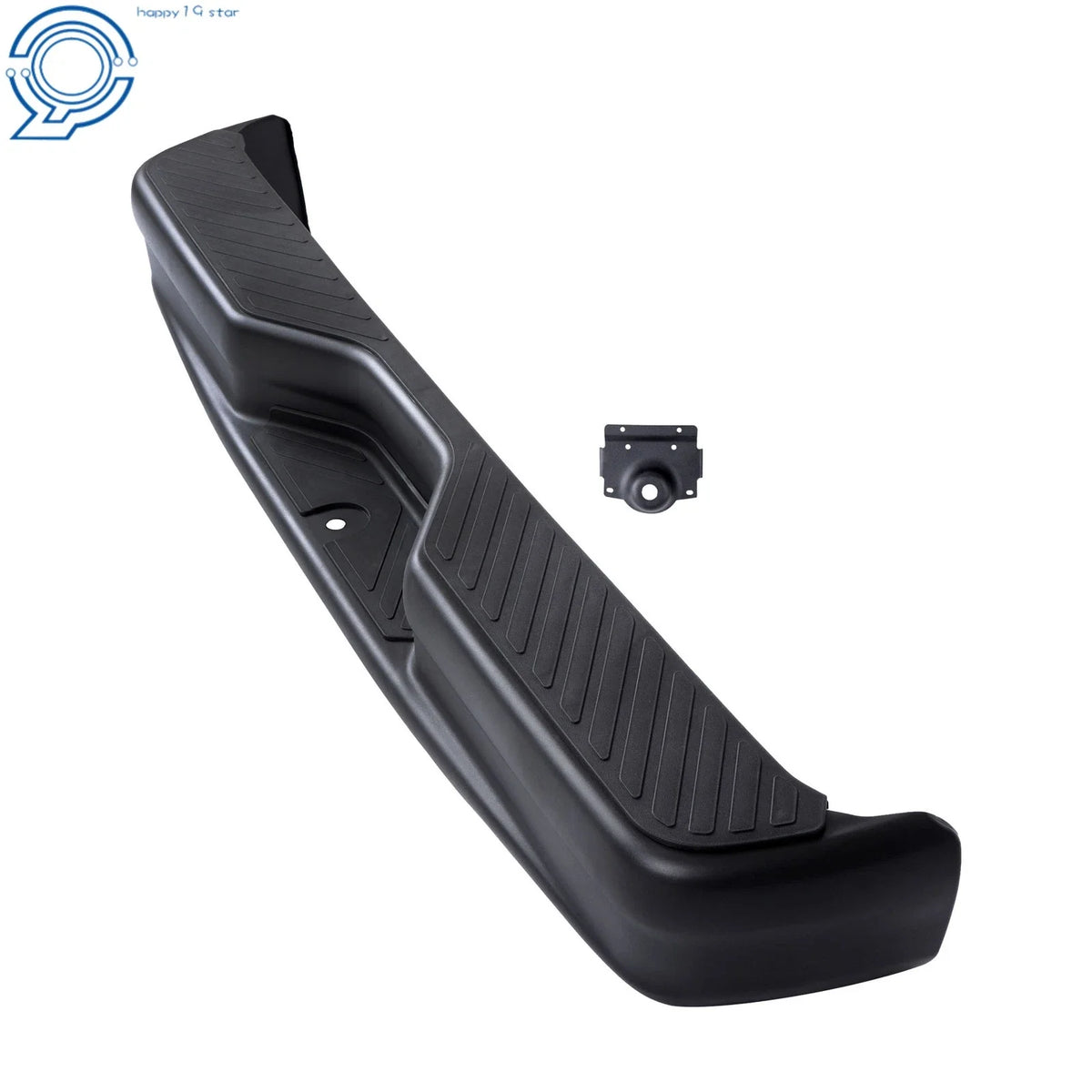 Step Bumper with Top Bottom Pads for Ford E150 E250 E350 (1992–2014)