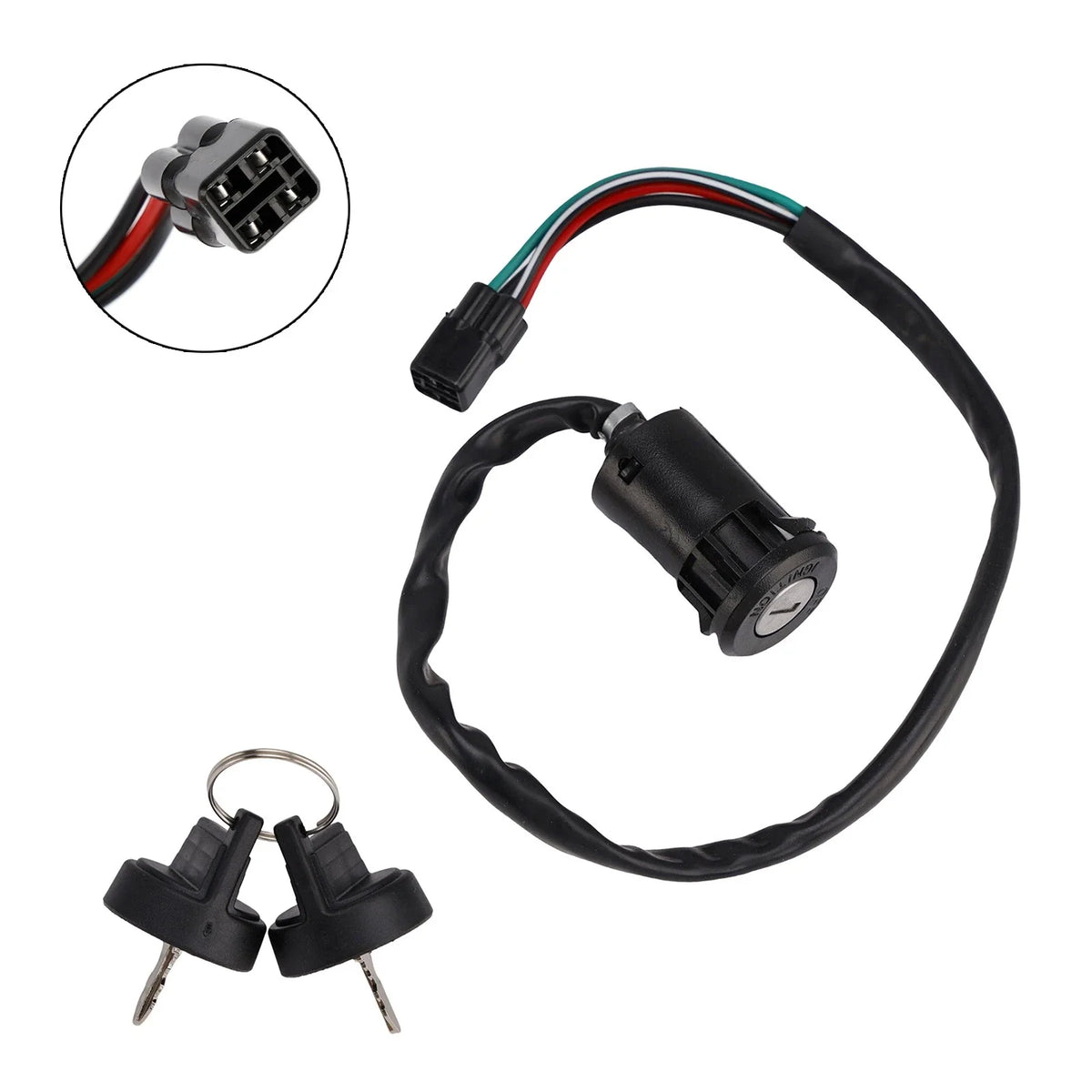 Ignition Key Switch 35100-Hp1-003 for Honda TRX450R (2004–2009)