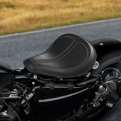 Solo Rider Seat & Spring Bracket for Harley Sportster 1200 (2004–2006, 2010–2022)