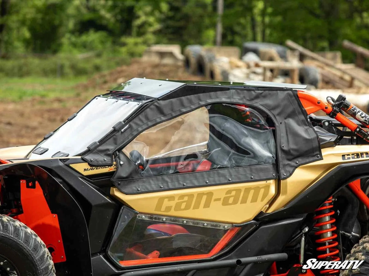 Upper Doors & Vented Rear Windshield for Can-Am Maverick X3 (2017–2023)