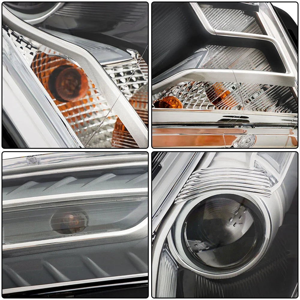 Left Headlight for Ford Taurus (2013-2014) - Halogen, Clear Lens