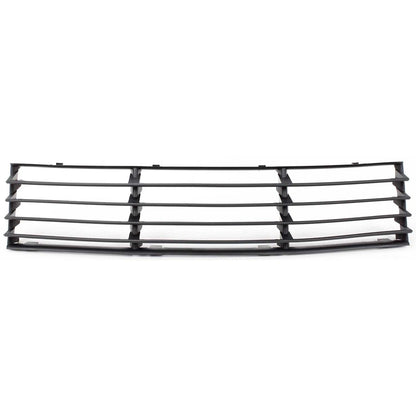 Bumper Grille for Volkswagen Passat (2001–2005) Center Black Plastic