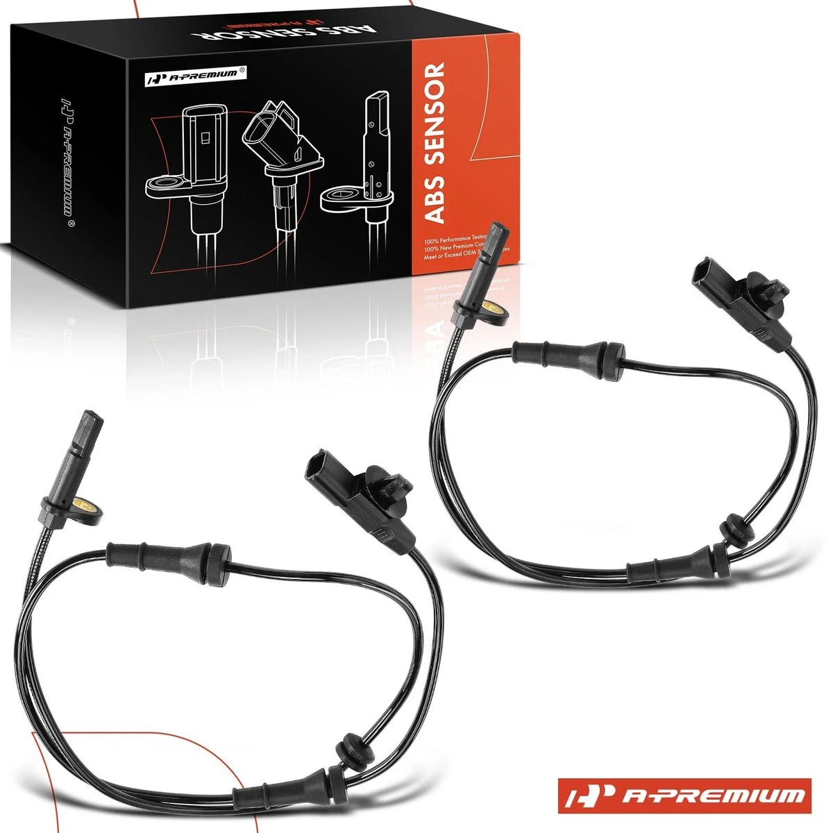 2X Front ABS Wheel Speed Sensor for Nissan Altima (2019–2025)