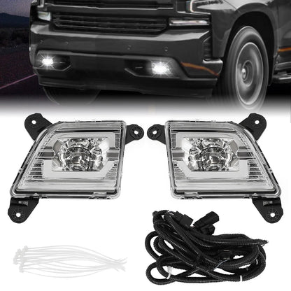 2019-2022 Chevy Silverado 1500 2500HD 3500HD LED Fog Lights