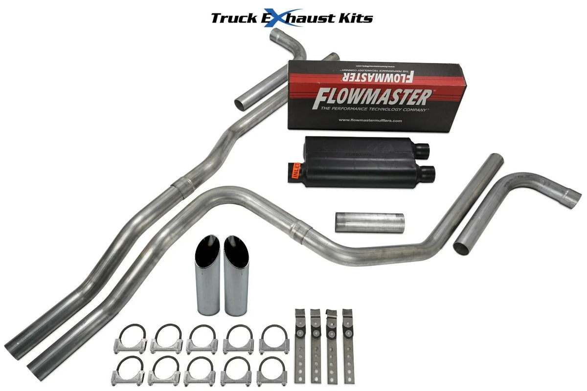Dual Exhaust Kit for Chevy Suburban (2007–2014) 2.5" S Exit