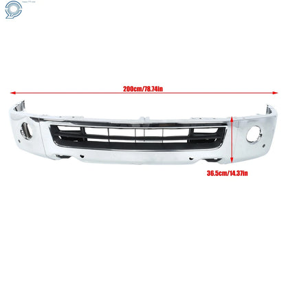 Front Chrome Split Bumper for NV1500 NV2500 NV3500 (2012–2021)