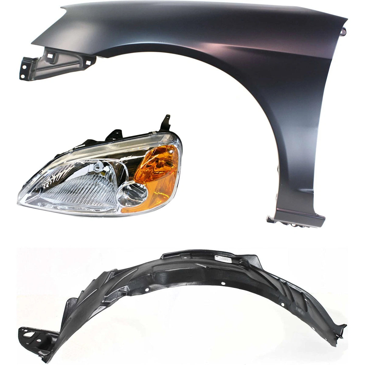 Fender Kit for Honda Civic 2-Door Coupe (2001–2003) 3pc