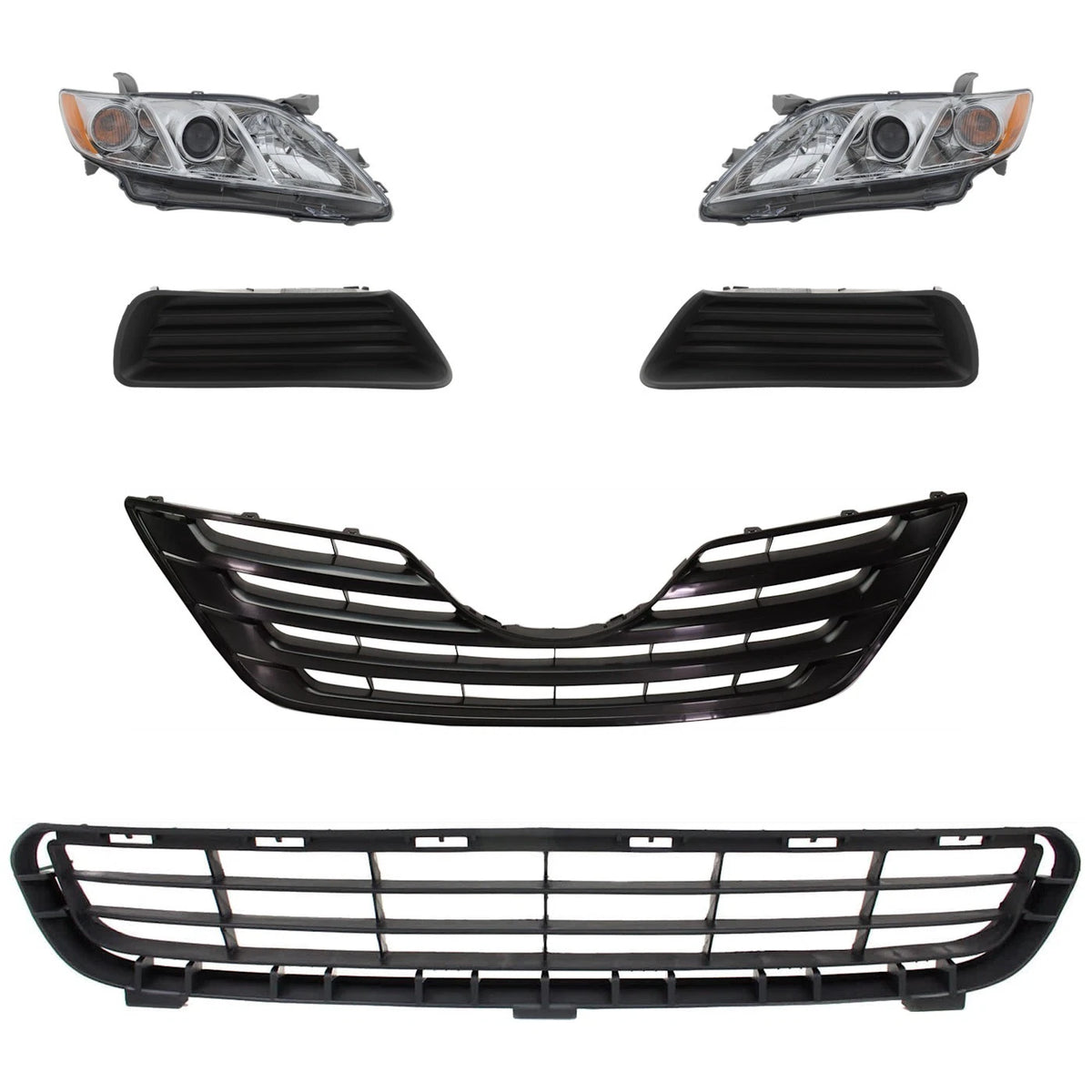 Headlight Set for Toyota Camry (2007–2009) - Left & Right