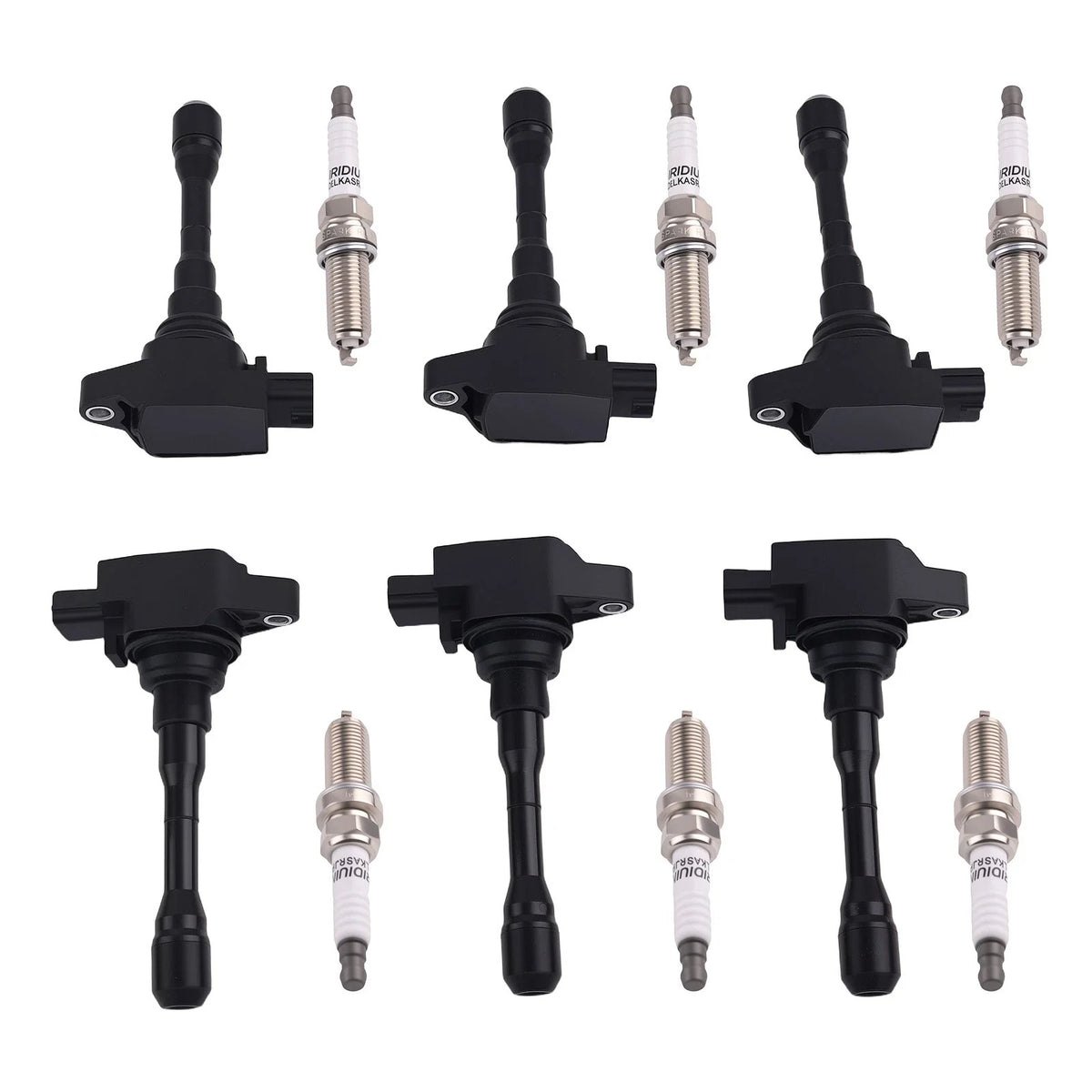 Ignition Coil & Iridium Spark Plug Set for Infiniti Q50 (2014–2020)