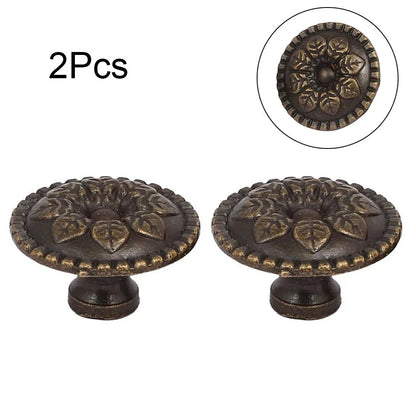 2 Antique Cabinet Knobs for Kitchen Decor