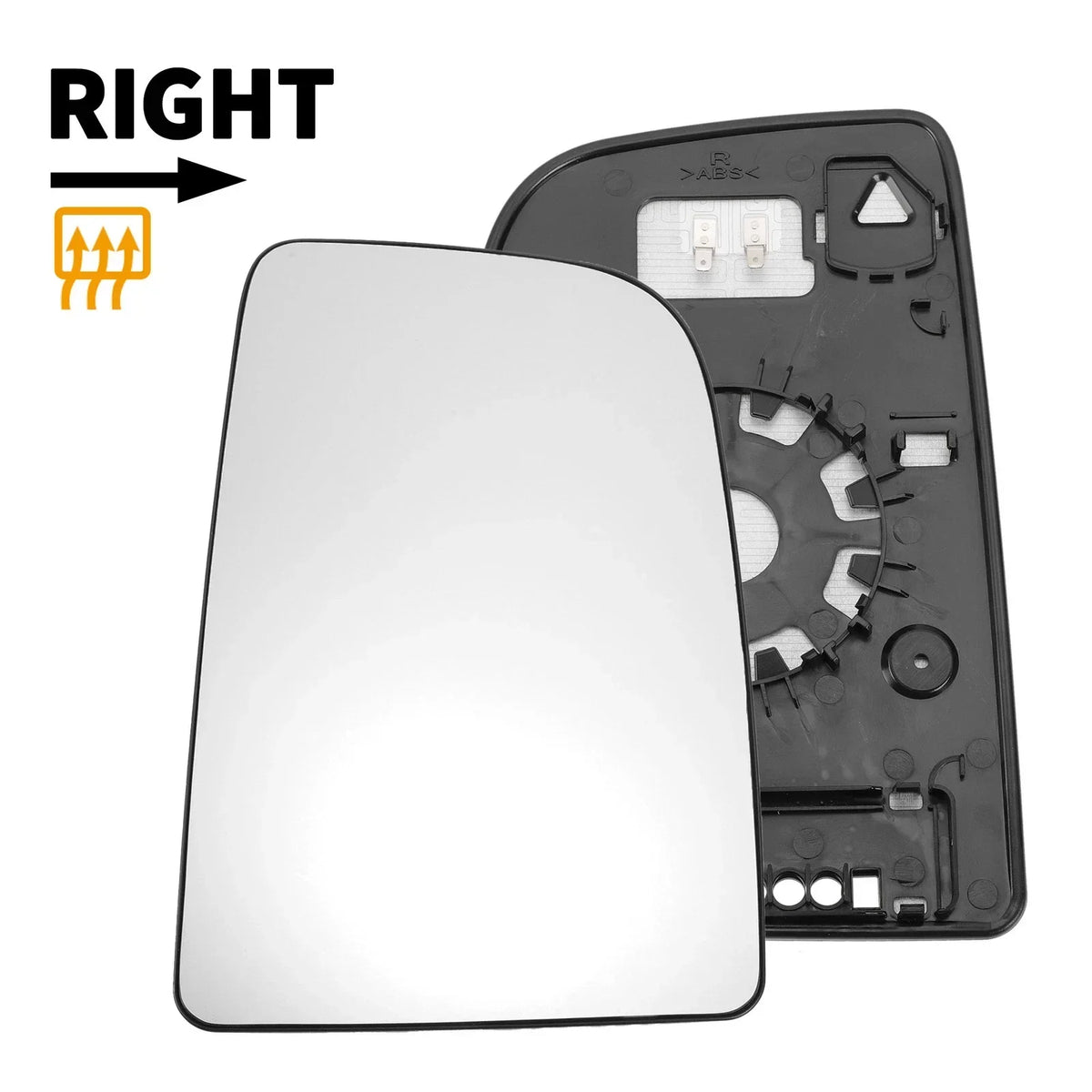 Upper Right Heated Mirror Glass for VW Crafter & Mercedes (2017-2023)