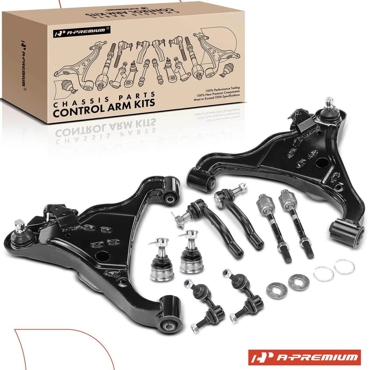 10x Front Control Arm with Ball Joint for Nissan Frontier Xterra (2005–2019)