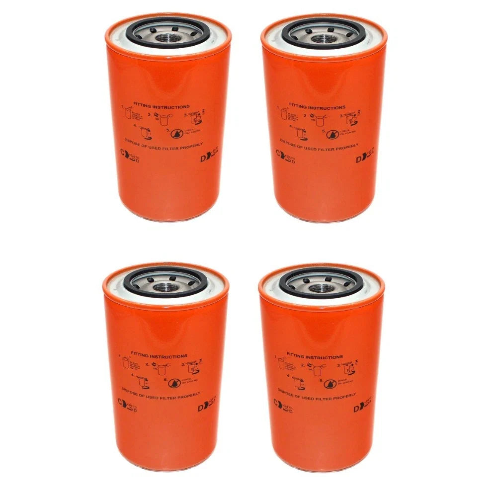 Set of 4 Fuel Filters for Agco (Replaces 33338)