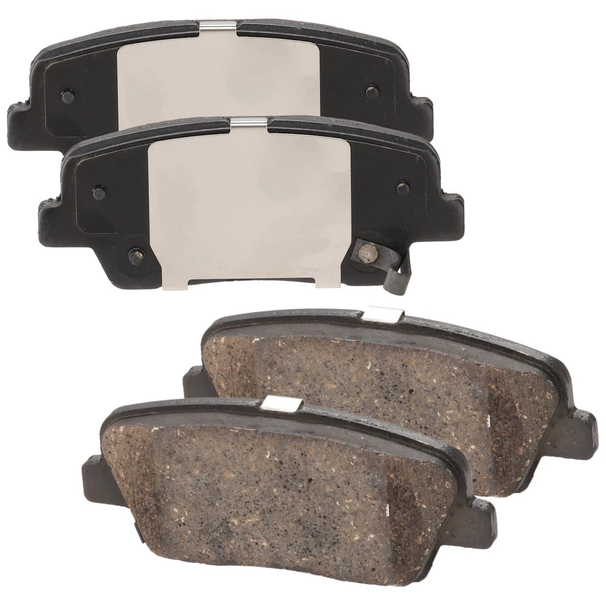 Set of 4 Rear Ceramic Brake Pads for Kia Sedona (2007–2014) & Hyundai Entourage (2007–2009)