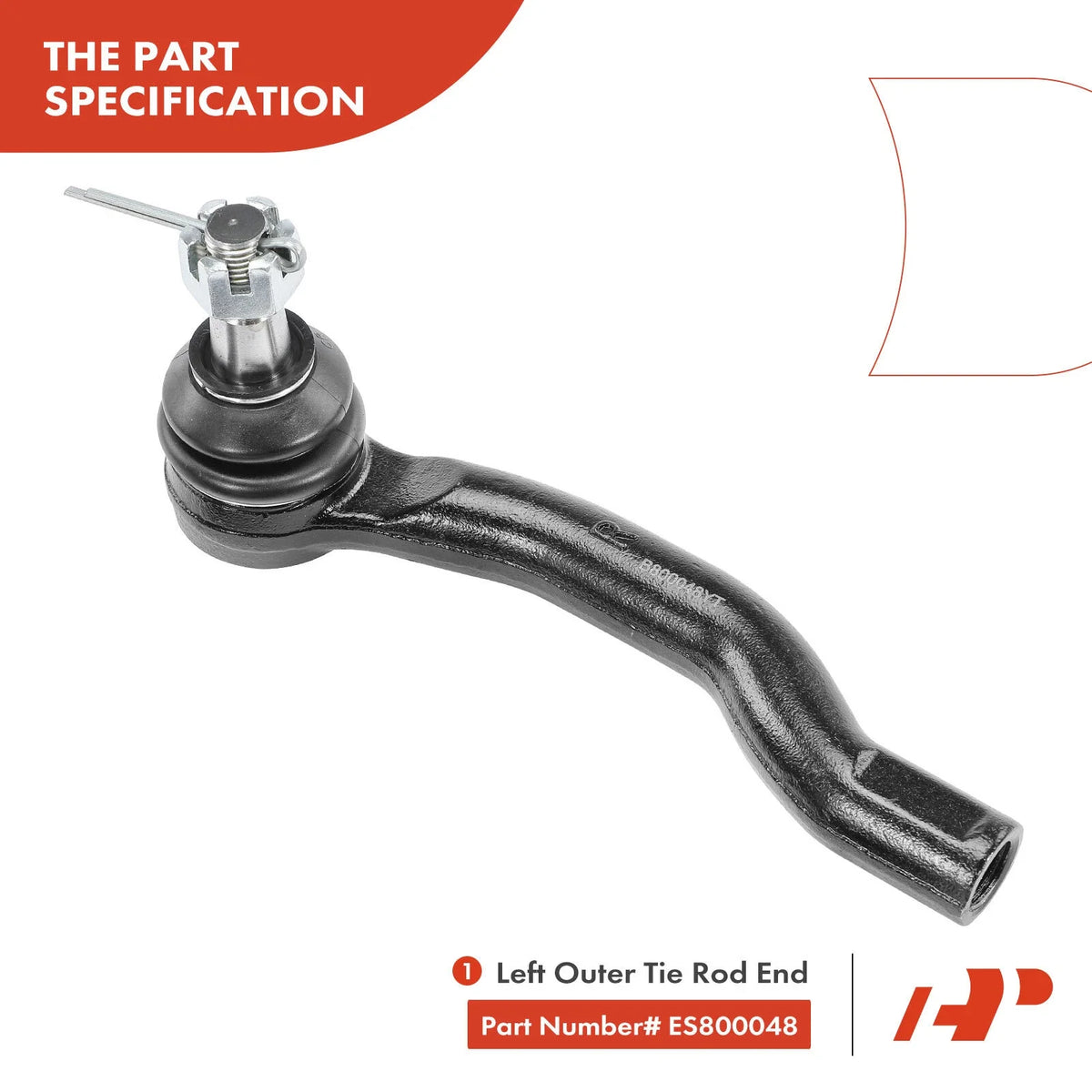 Front Ball Joints & Tie Rods - 10 Pack for Nissan Pathfinder 2005-2012