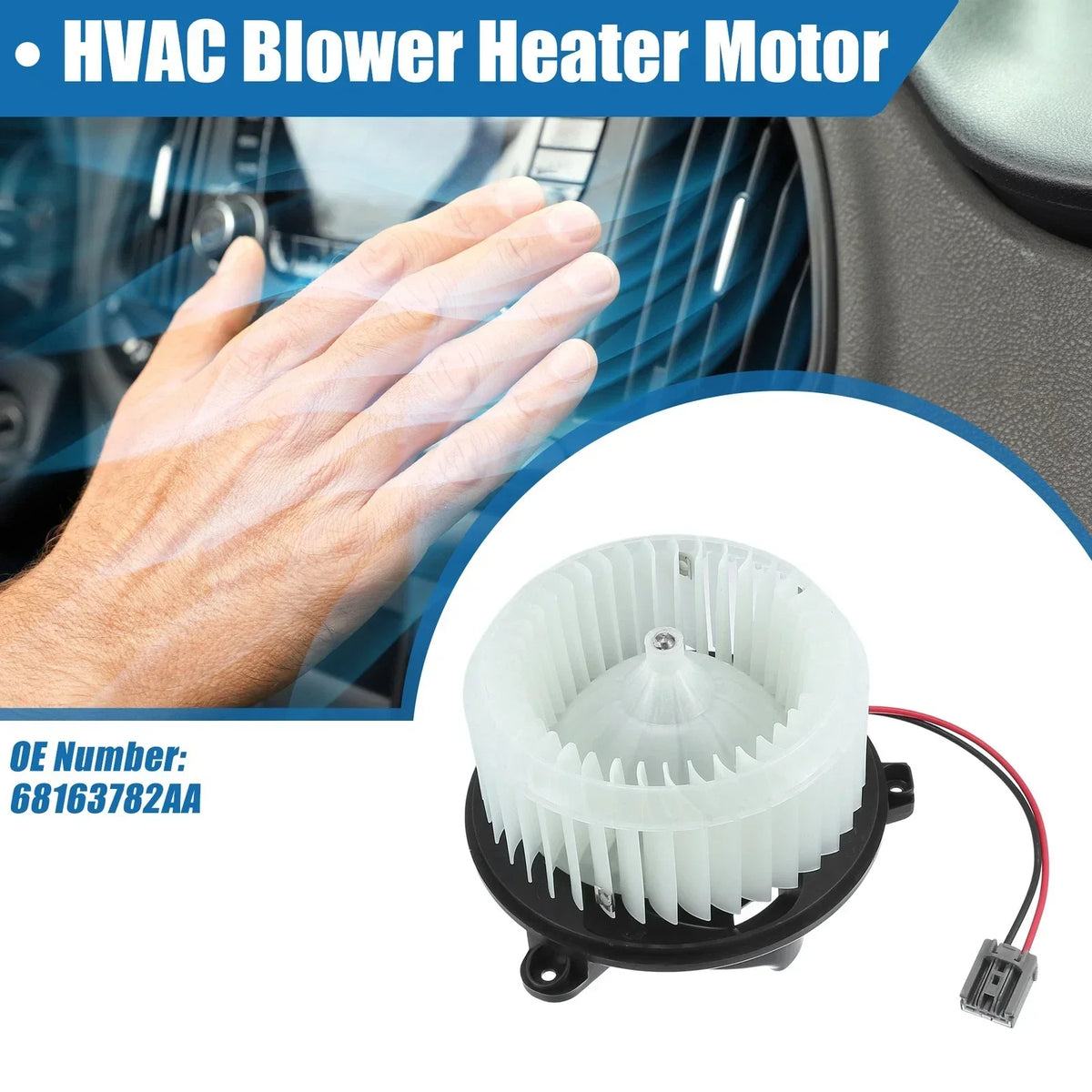 Blower Motor for HVAC System - Dodge Dart 2013