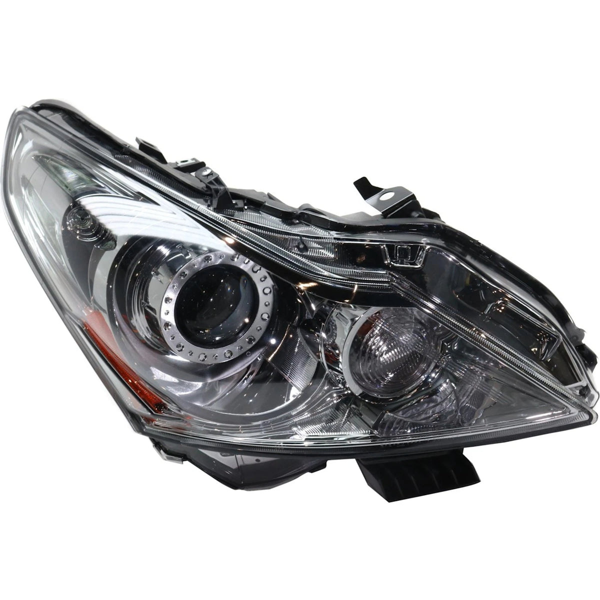 Set of 2 Headlights for Infiniti G37 (2010–2013) Halogen w/ Bulbs