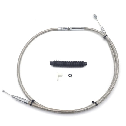Braided Stainless Clutch Cable for Harley Electra Glide (2002-2006)