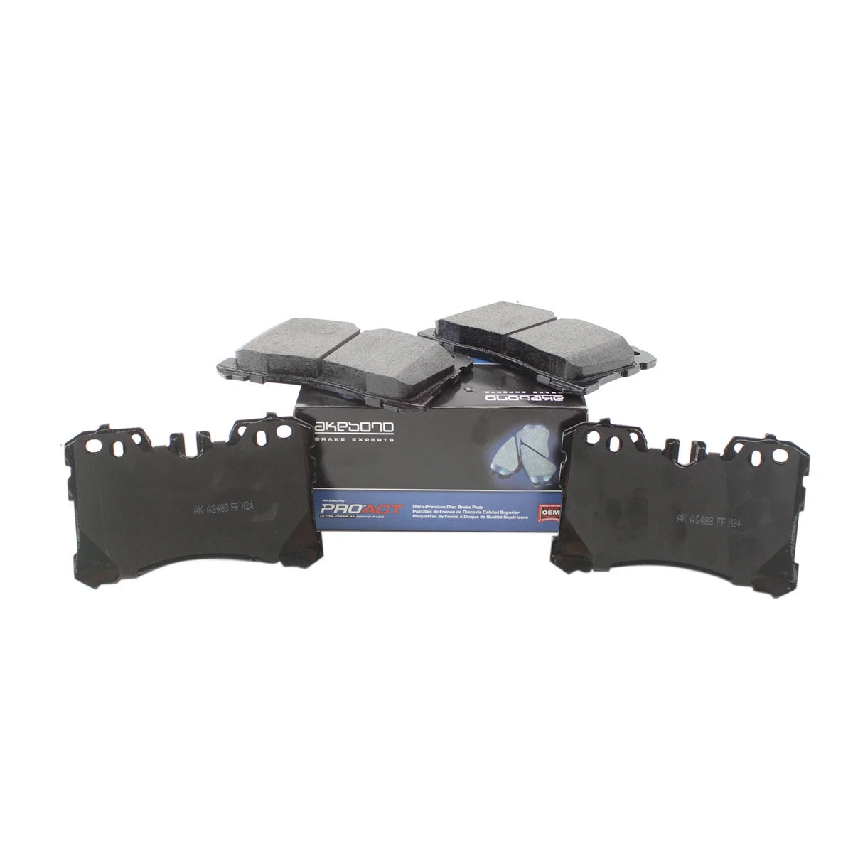 Front Brake Pads Ceramic for LS460 LS600h Lexus (2007-2017) ACT1282