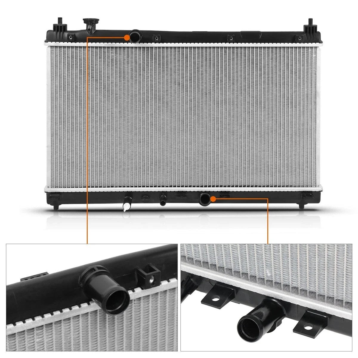 Radiator Aluminum Core for Honda Fit/City 2015-2019 DPI-13451