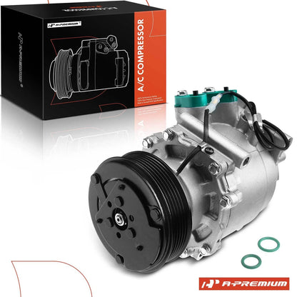 A/C Compressor with Clutch for Honda Civic (2001–2002)